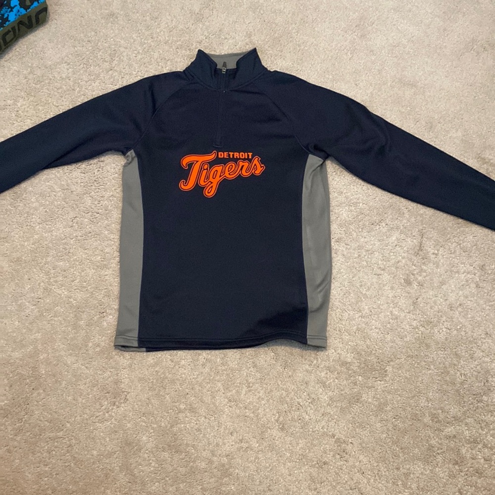 Tigers quarter zip by Champion